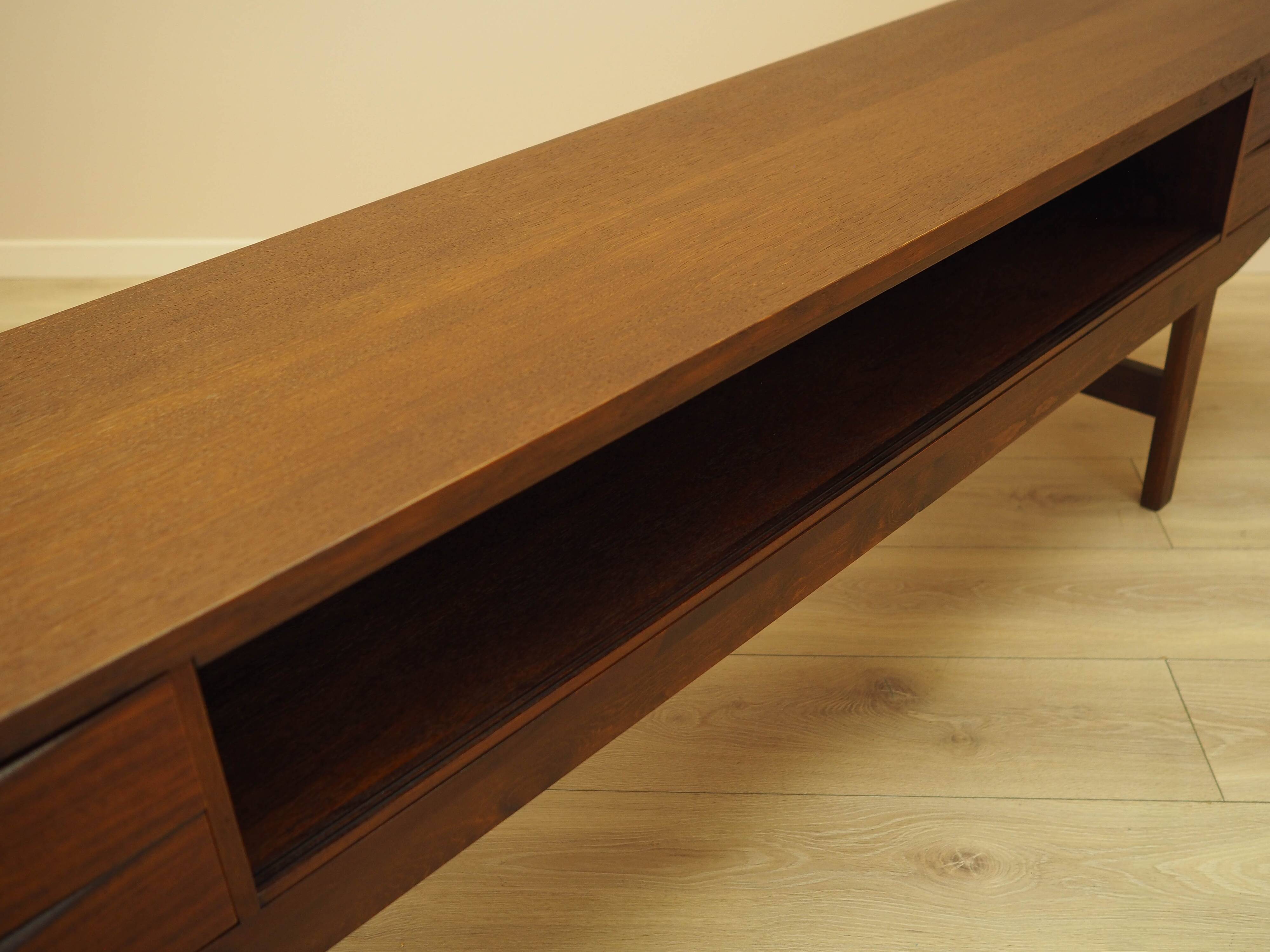 Teak lowboard, Danish design, 1970s, made in Denmark