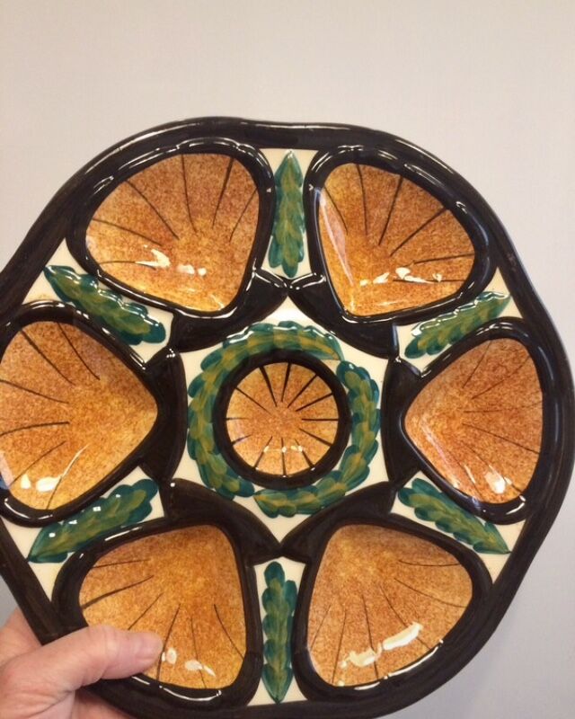 St. John's Earthenware Oyster Dish