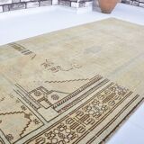 Oushak Turkish Area Carpet  sku 3309