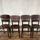 Series of 4 vintage Luterma bistro chairs 1920-1930