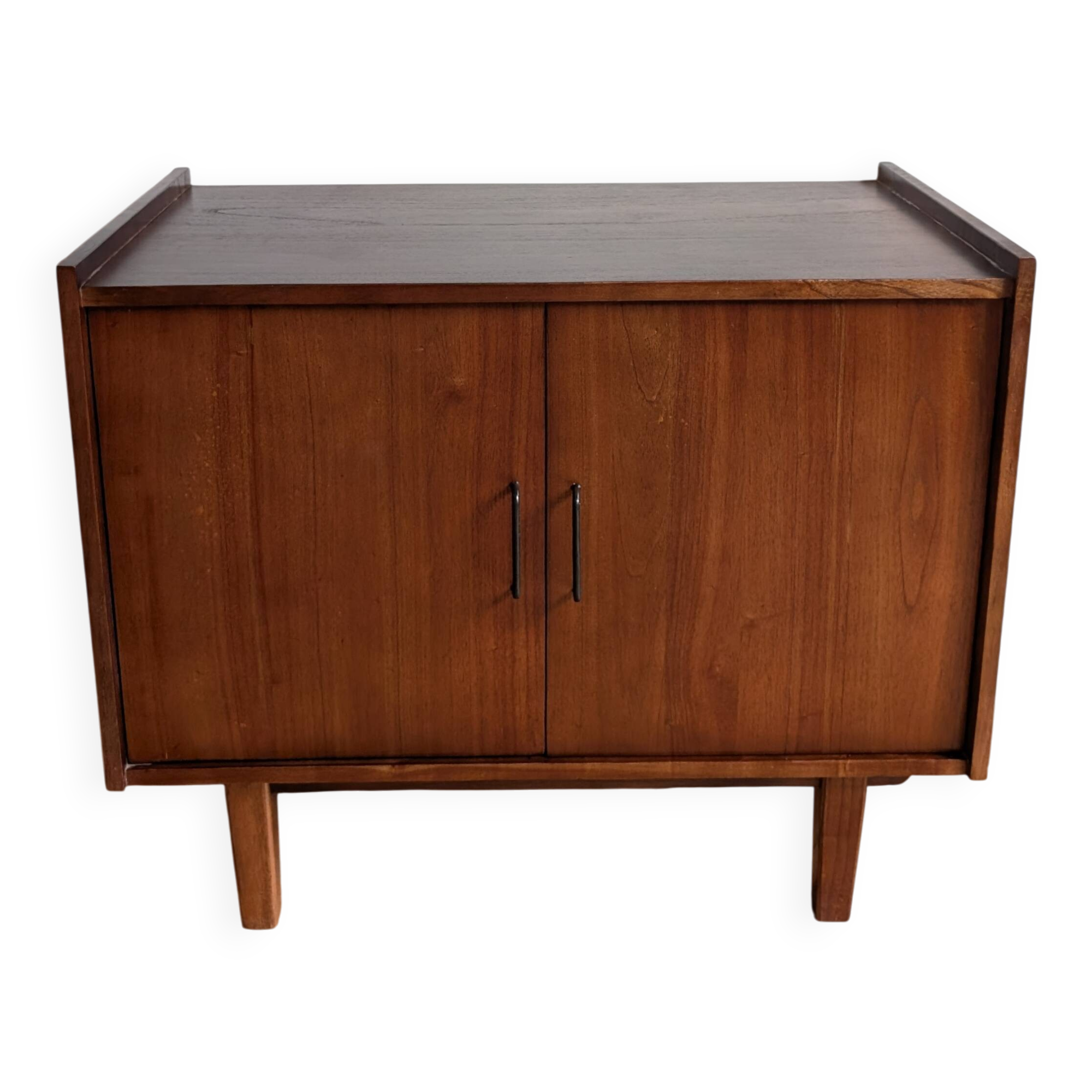 Vintage solid wood bathroom cabinet