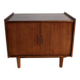 Vintage solid wood bathroom cabinet