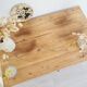 Table de ferme basse bois brut