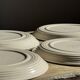 Lunéville table service Art Workshop 8 plates and 2 serving dishes