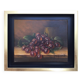 Thierry JACQUIOT (1962). Still Life. Oil on canvas.