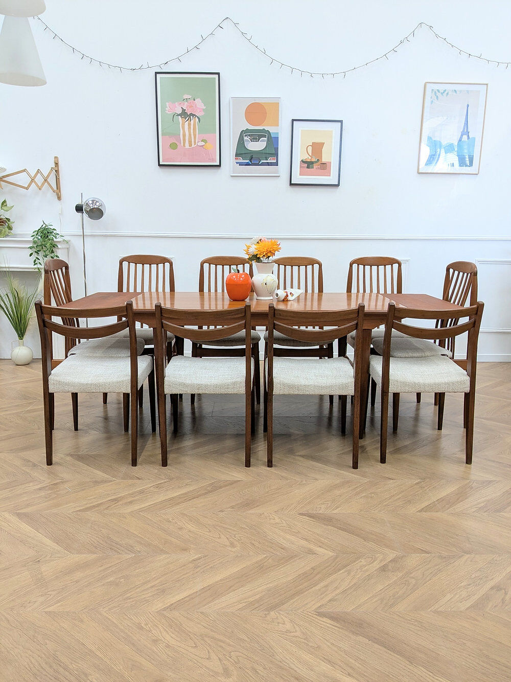 Teak table from the 60s