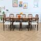 Table en teck 60s