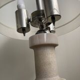 Vintage 70s marble and plexiglass lamp