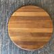 Scandinavian rotating plateau XXXL in teak Dismeg Denmark 1960