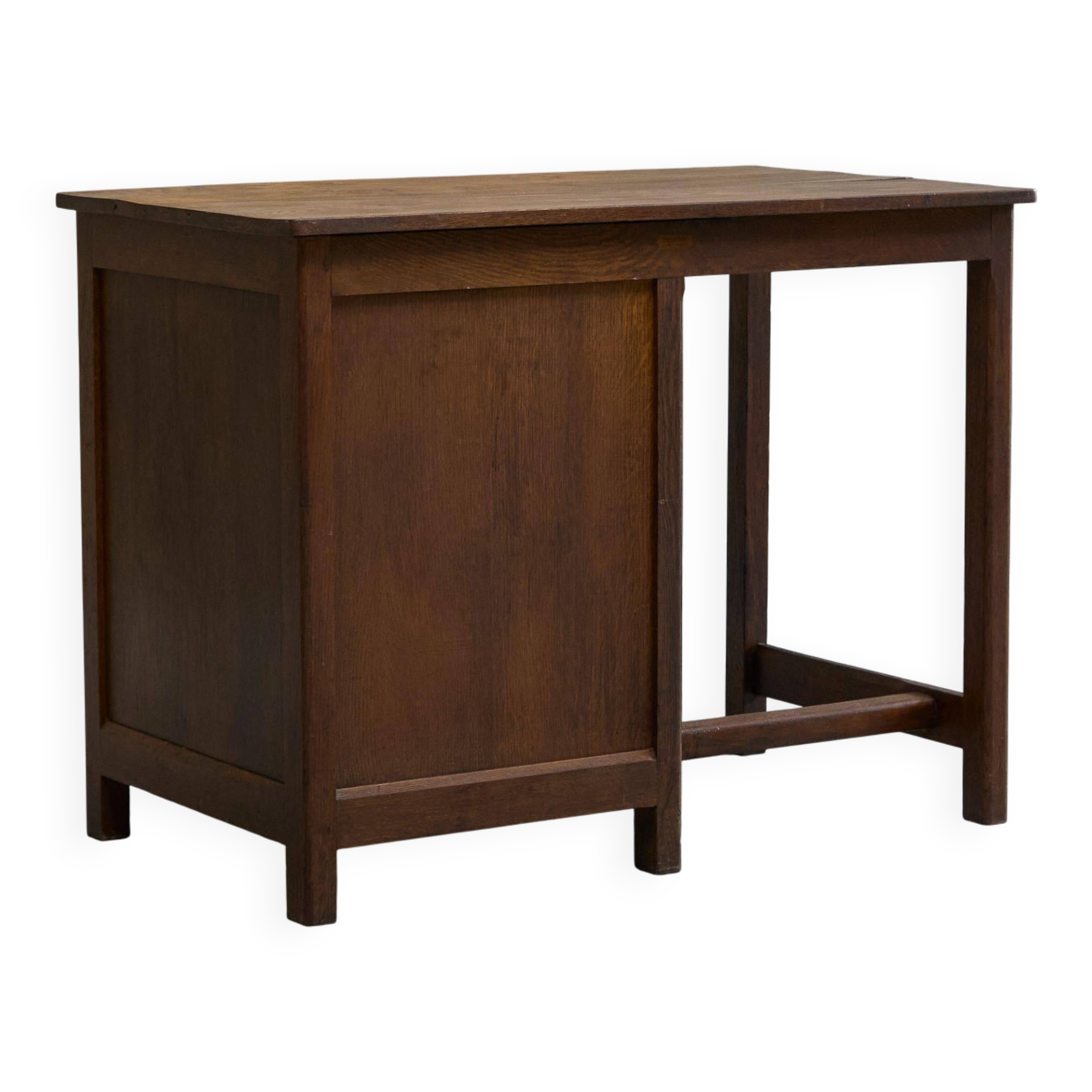 AVEA Furniture Solid Oak Desk 1930s
