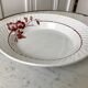 Plat creux Saint-Amand petites fleurs roses années 30