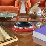 Sergio Asti, mod.4635 red ashtray / catchall, Kartell Italy 1967