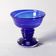 Cobalt Blue Handmade Footed Bowl by Johan Jacob Graver / Reijmyre / Sweden