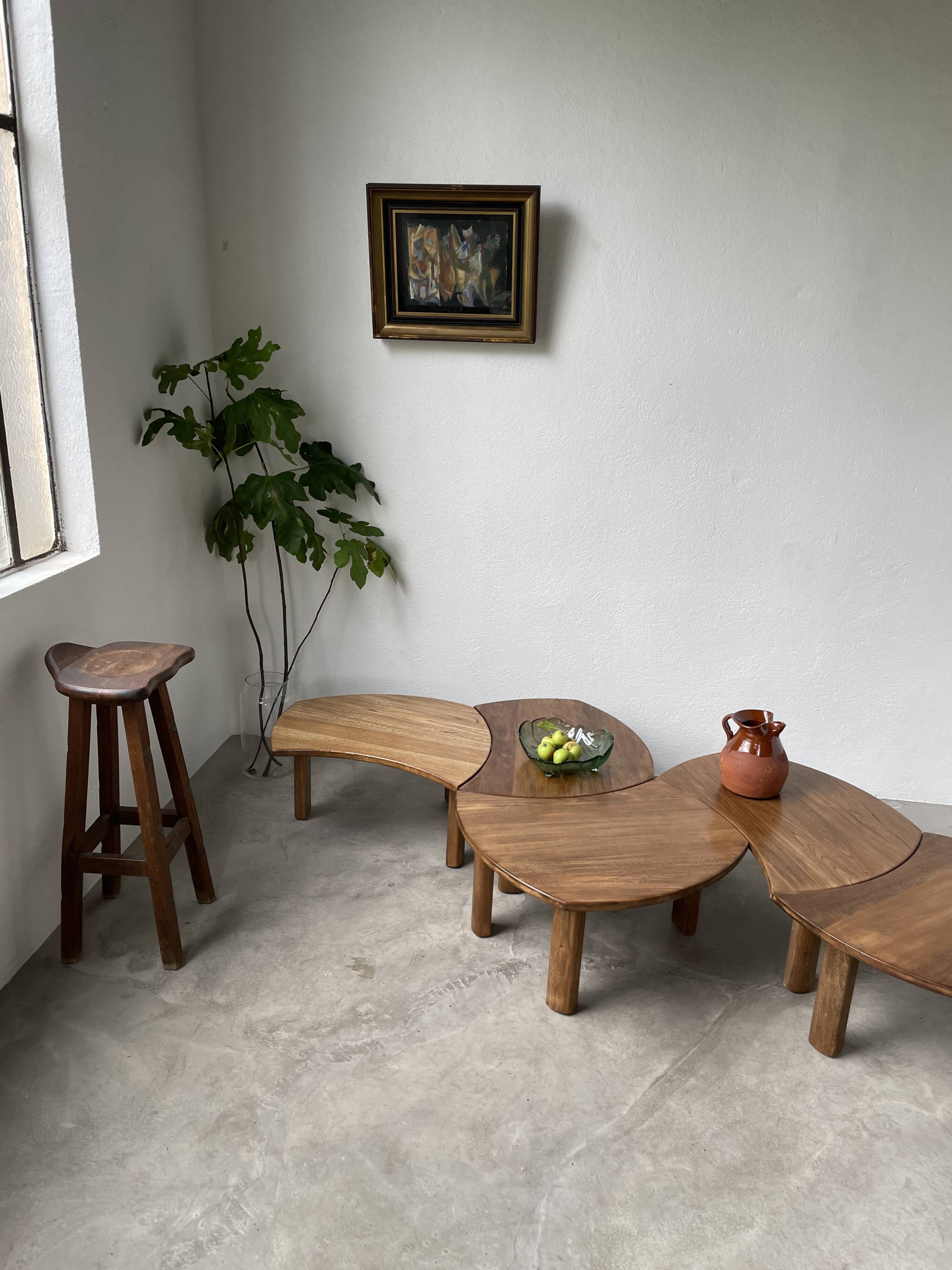 Tabouret haut brutaliste