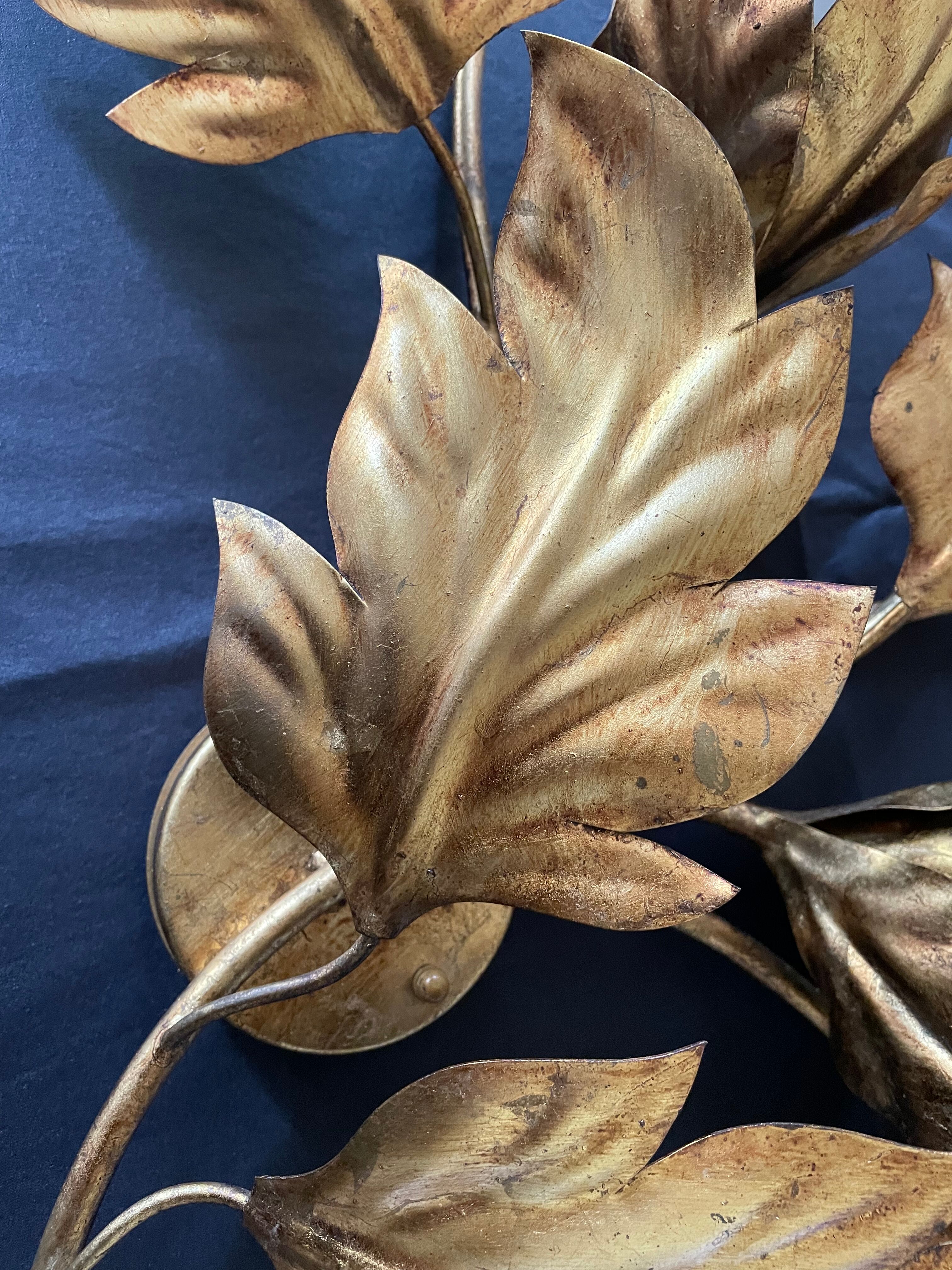 Metal wall lamp by Hans Kögl 1970