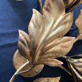 Metal wall lamp by Hans Kögl 1970