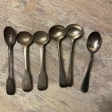 Set of 6 condiment spoons early XXth