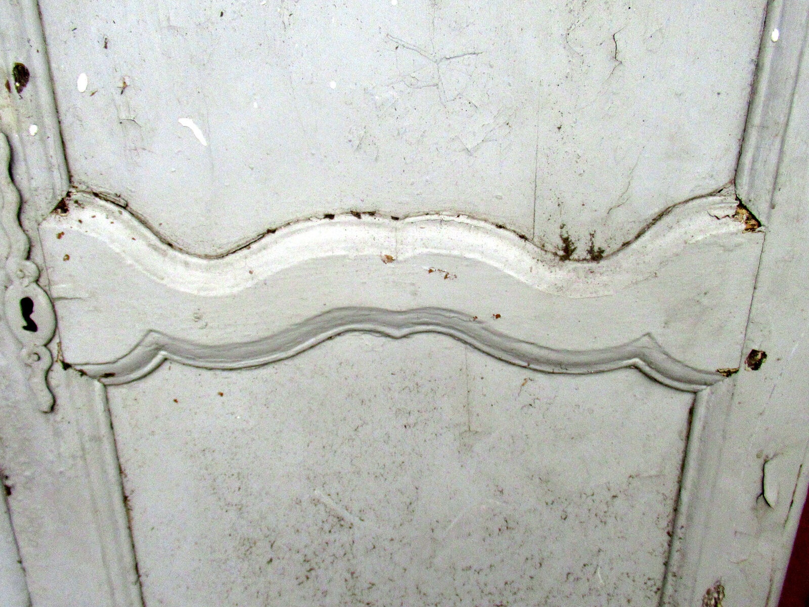 Paire de portes xviiième, de façade murale en chêne