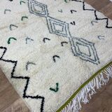Handmade Moroccan Berber rug 250 X 158 CM