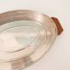 Art Deco silver-plated oval tray