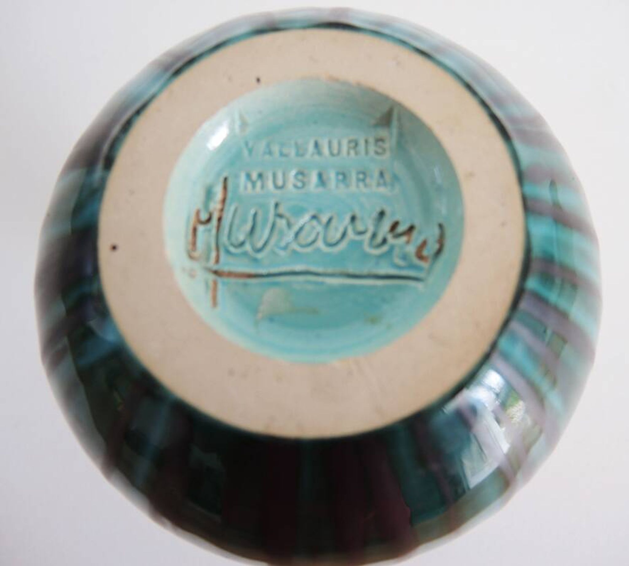 Antique Ceramic Vase Signed Musarra Vallauris