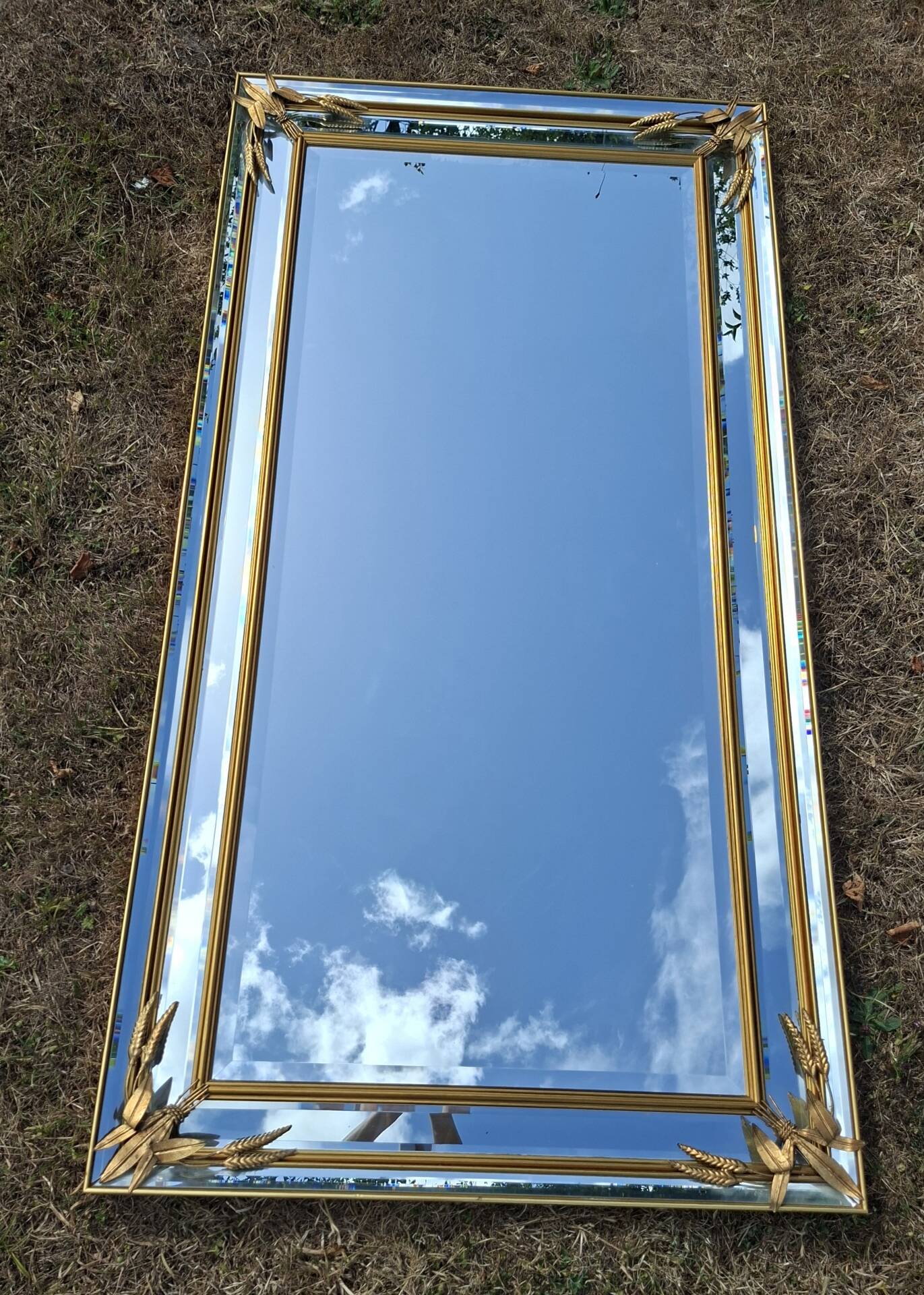 Mirror La Barge 1970 Hollywood Regency