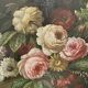Reynols, ecole française nature morte aux fleurs début xxème