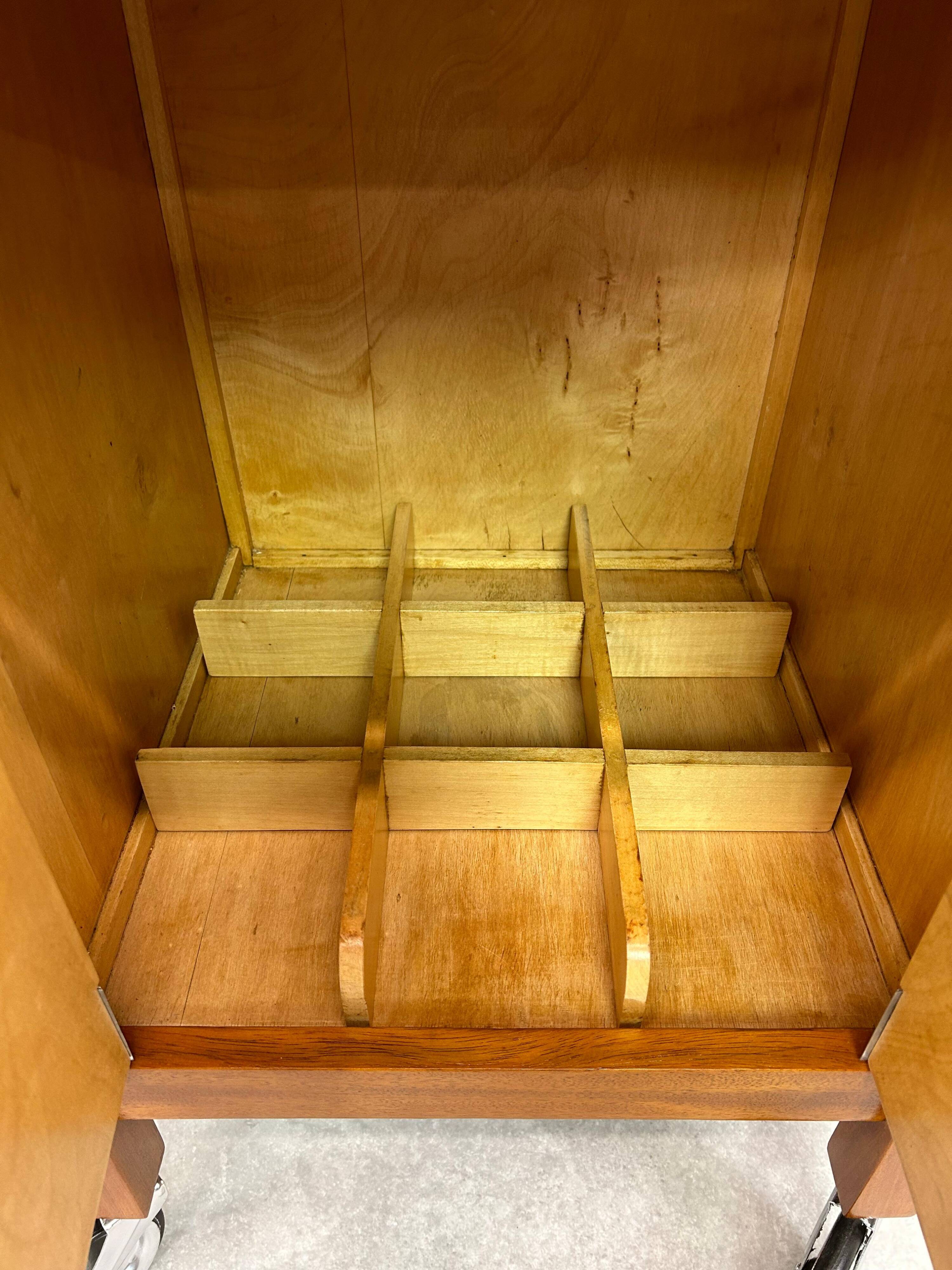Art Deco bar cabinet