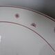 Vintage salad bowl on pedestal Digoin Sarreguemines model Andree