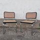Pair of Cesca B32 chairs by Marcel Breuer, 1950