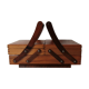 Travailleuse en bois vintage