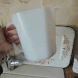 Verseuse Moulinex en opaline blanche