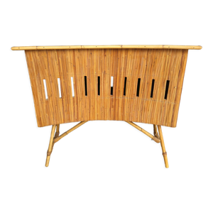 Console bar en rotin