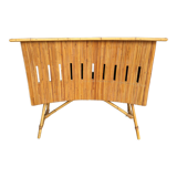 Console bar in rattan 1960s