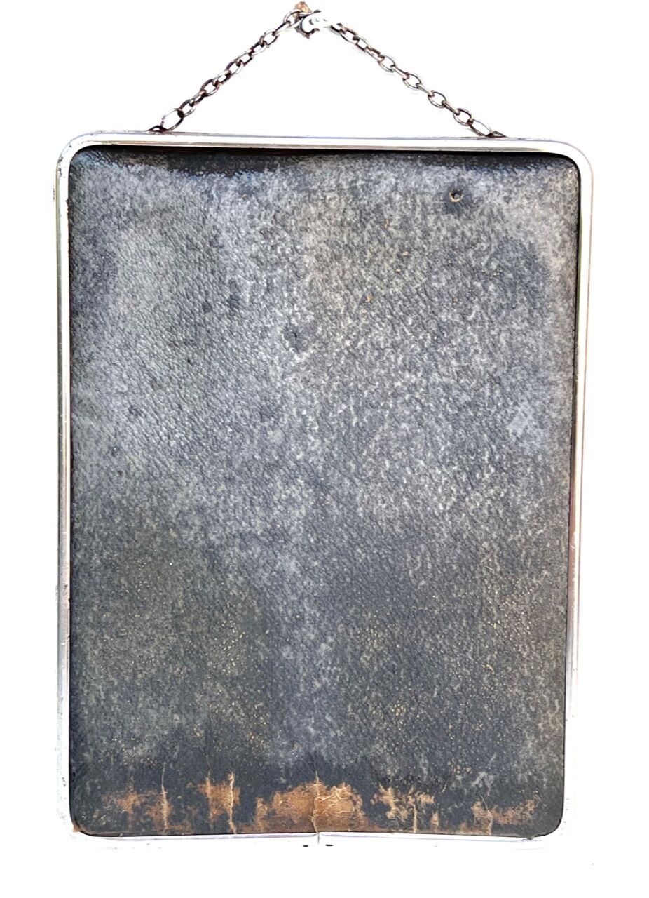 mirrors lot of 2 mirrors 24 x 18 cm 1940 1950