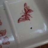 Terre de Fer Saint Amand pocket emptier/comb holder 'Orchids' model