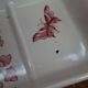 Terre de Fer Saint Amand pocket emptier/comb holder 'Orchids' model