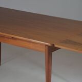 Extendable teak table, 1960