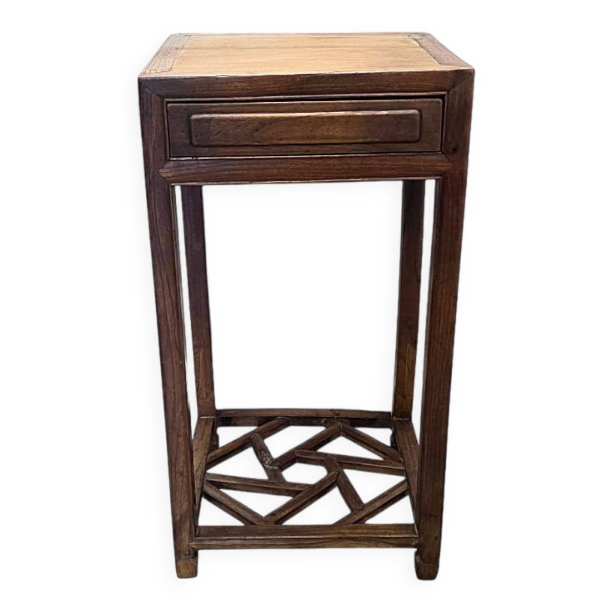 Antique Chinese Wooden Plant Table, late 1800s