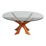 “T118” Coffee Table by Illum Wikkelso for Niels Eilersen, Denmark 1960
