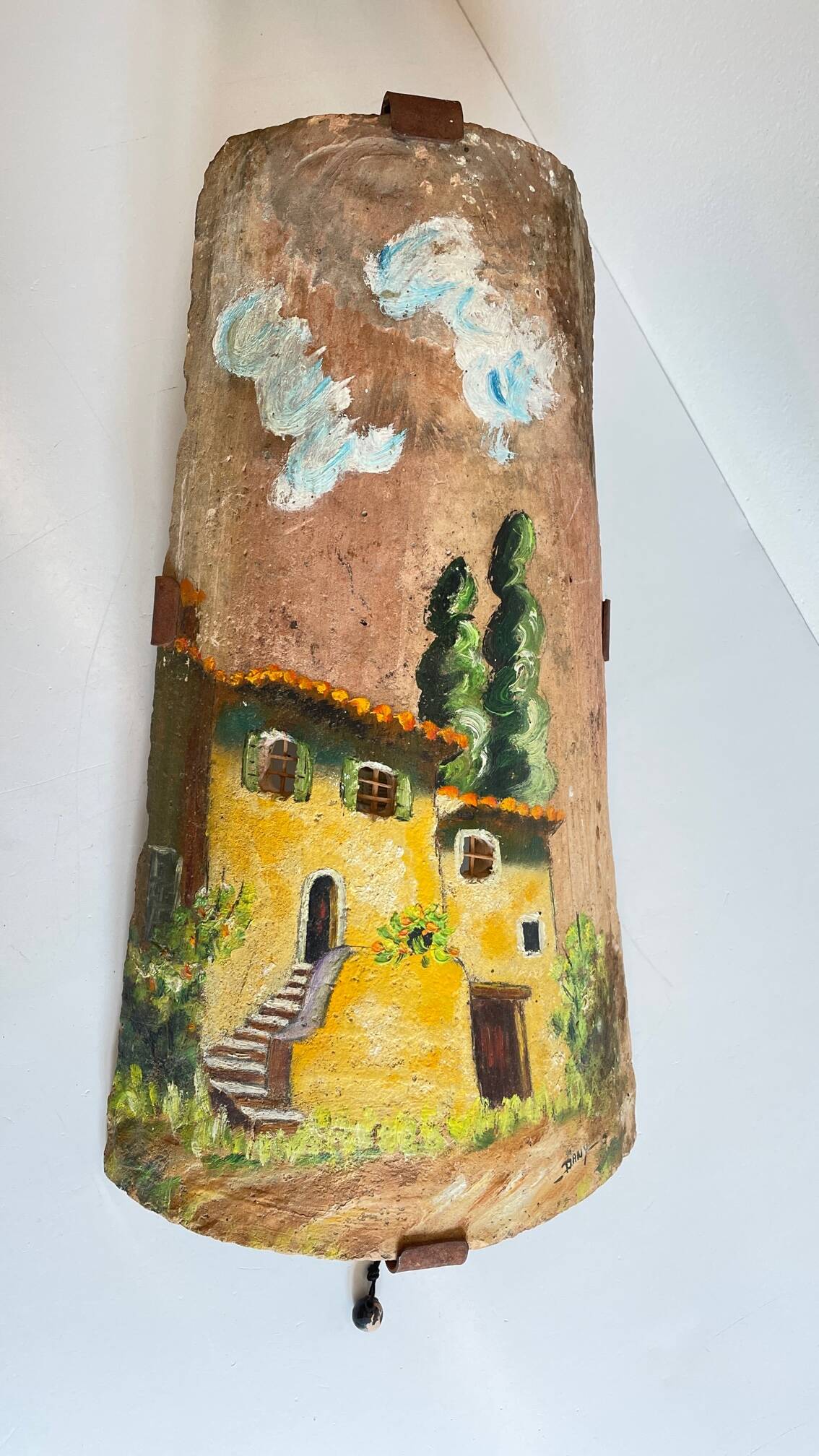Vintage Provence-style wall light