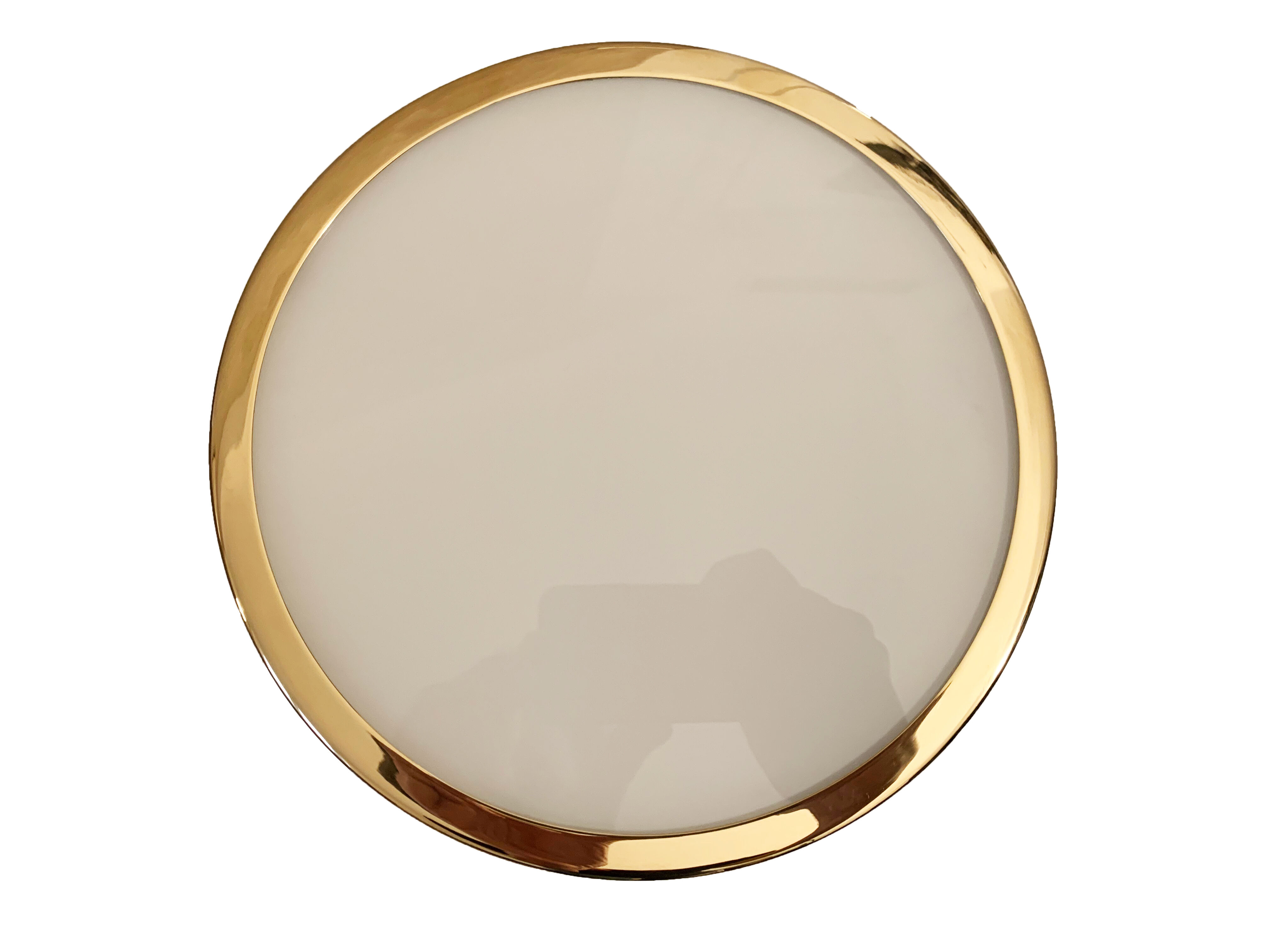 Arne Jacobsen - Munkegaards Ceiling Light - Produced In Denmark By Louis Poulsen In The 1950s - Bras