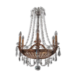 Old Baccarat crystal chandelier