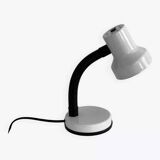 Grey industrial desk lamp