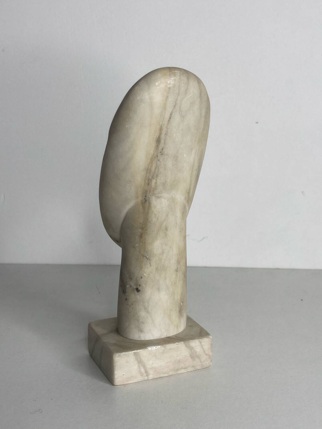 Greek marble idol statue