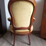 Louis XV armchair in mahogany