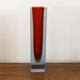 Vintage glass vase by Murano Sommerso by Flavio Poli - 1960