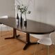 Baumann oval dining table with 2 extensions Scandinavian design