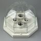 60s 70s ceiling lamp Glashütte Limburg Germany Plafoniere glass & metal