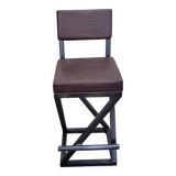 Industrial bar stool